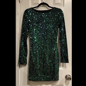 PARTY Green Sequin Dress (US Women’s S)